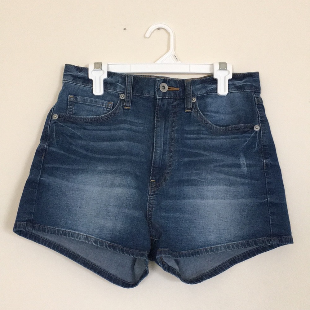 Uniqlo High Waisted Denim Shorts